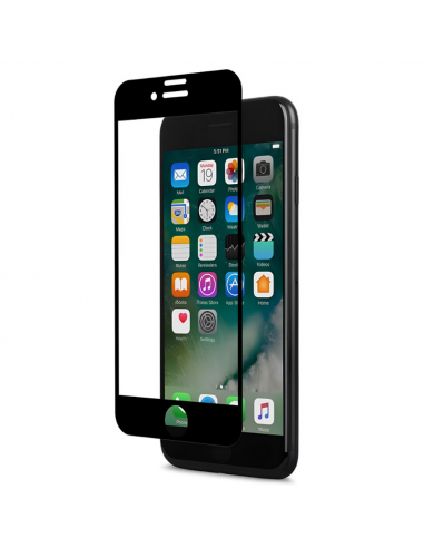 Защитное стекло Moshi IonGlass - iPhone 7+/8+, Чёрный