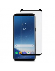 Sticlă de protecție QUMO IonGlass - Galaxy S9+, Negru
