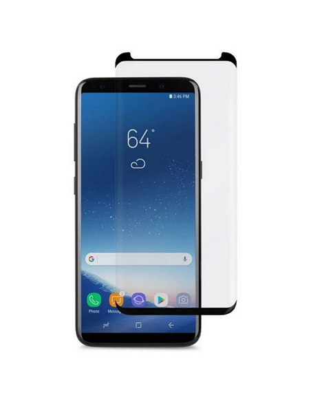 Sticlă de protecție QUMO IonGlass - Galaxy S9+, Negru