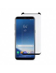 Защитное стекло QUMO IonGlass - Galaxy S9+, Чёрный 2