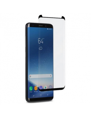 Sticlă de protecție QUMO IonGlass - Galaxy S9+, Negru