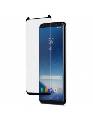 Sticlă de protecție QUMO IonGlass - Galaxy S9+, Negru