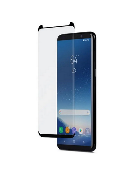 Sticlă de protecție QUMO IonGlass - Galaxy S9, Negru