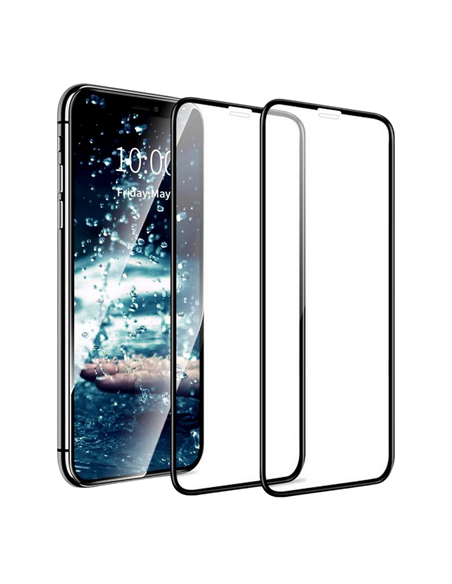 Sticlă de protecție Cellularline Tempered Glass for iPhone 11 Pro Max/ XS Max, Negru