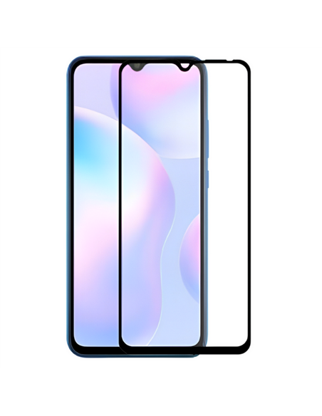 Sticlă de protecție Xcover Redmi9A/9C - All Glue, Negru