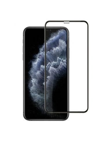 Sticlă de protecție Xcover iPhone 11/XR - Full Glue Premium, Negru