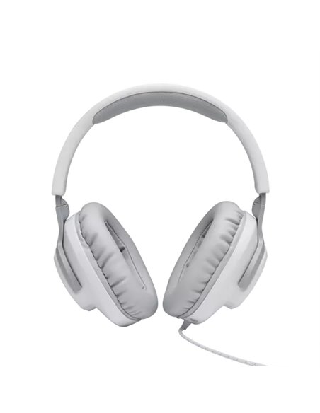 Игровая Гарнитура JBL Quantum 100, Проводной аналоговый, Белый