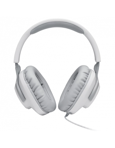 Căști gaming JBL Quantum 100, Cu fir, Alb