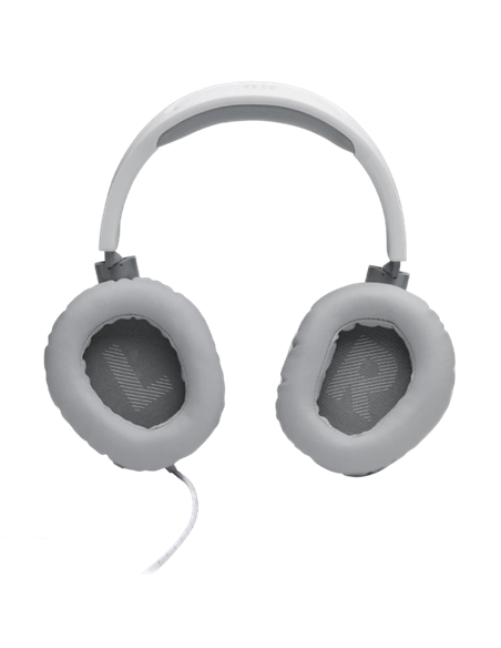 Căști gaming JBL Quantum 100, Cu fir, Alb