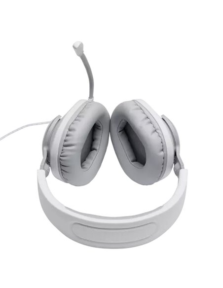 Căști gaming JBL Quantum 100, Cu fir, Alb