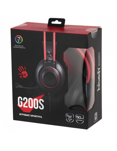 Игровая Гарнитура Bloody G200S, USB, Чёрный