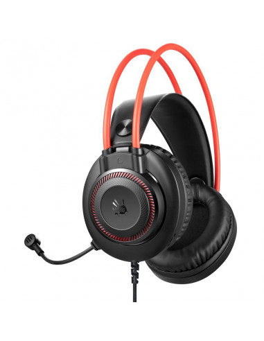 Căști gaming Bloody G200S, USB, Negru