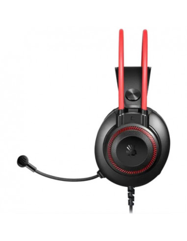 Căști gaming Bloody G200S, USB, Negru