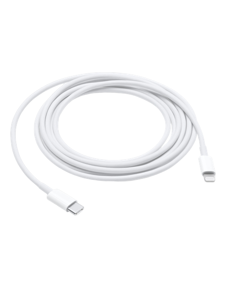 Кабель для зарядки и синхронизации Apple MQGH2ZM/A, USB Type-C/Lightning, 2м, Белый