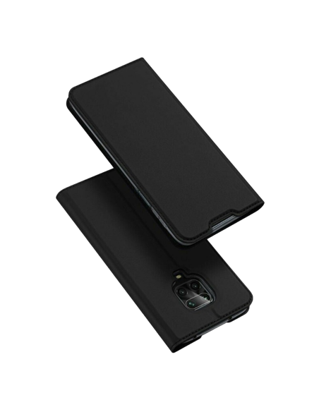 Husă tip carte Xcover Xiaomi Redmi Note 9S/Note 9 Pro/Note 9 Pro Max, Negru