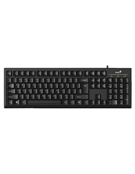 Клавиатура Genius Smart KB-100, Проводное, Чёрный