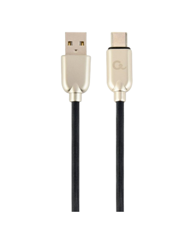 Cablu încărcare și sincronizare Cablexpert CC-USB2R-AMCM-2M, USB Type-A/USB Type-C, 2m, Negru