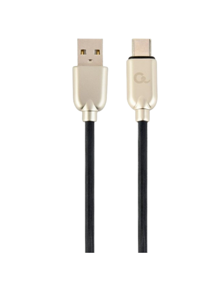 Cablu încărcare și sincronizare Cablexpert CC-USB2R-AMCM-2M, USB Type-A/USB Type-C, 2m, Negru