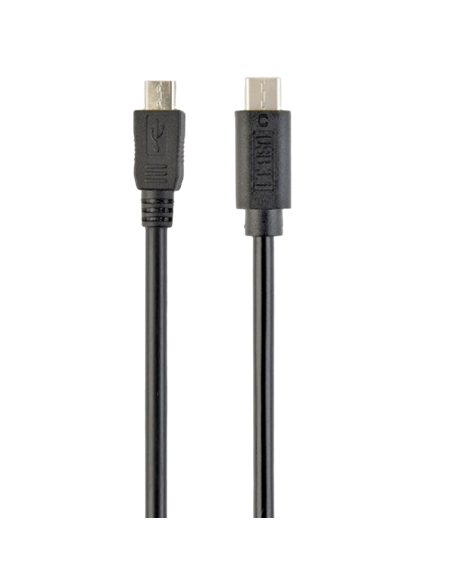 Cablu încărcare și sincronizare Cablexpert CCP-USB2-mBMCM-6, USB Type-C/micro-USB, 1,8m, Negru