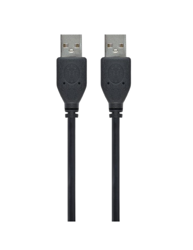 Adaptor USB Cablexpert CCP-USB2-AMAM-6, USB Type-A/USB Type-A, 1,8m, Negru