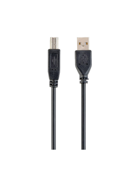 Коммуникационный кабель Cablexpert CCP-USB2-AMBM-6, USB Type-A/USB Type-B, 1,8м, Чёрный