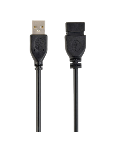 Cablu prelungitor Cablexpert CCP-USB2-AMAF-6, USB Type-A (M)/USB Type-A (F), 1,8m, Negru