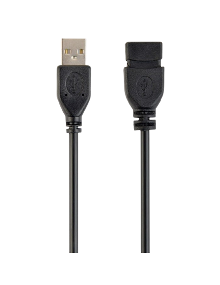 Cablu prelungitor Cablexpert CCP-USB2-AMAF-15C, USB Type-A/USB Type-A (F), 4,5m, Negru