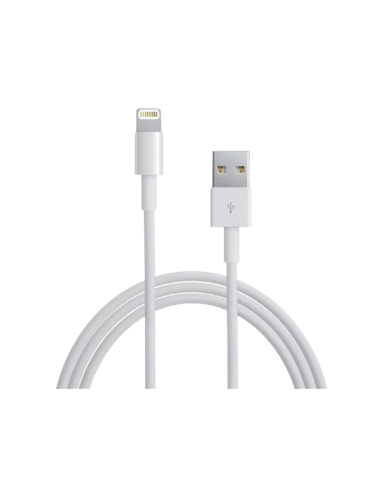 Cablu încărcare și sincronizare Apple Lightning to USB Cable, USB Type-A/Lightning, 1m, Alb