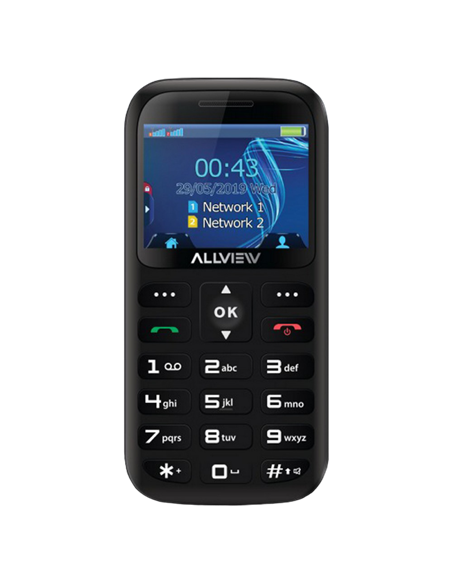 Telefon mobil Allview D2 Senior, 0,03GB/32MB, Negru