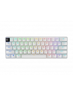 Tastatură Logitech G PRO X 60, Cu fir / Fără fir, Alb