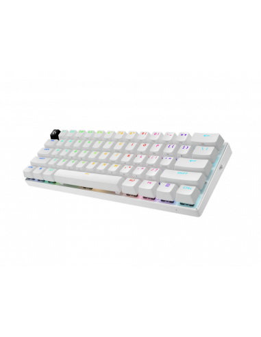 Tastatură Logitech G PRO X 60, Cu fir / Fără fir, Alb