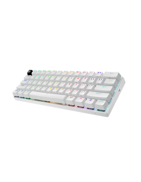 Tastatură Logitech G PRO X 60, Cu fir / Fără fir, Alb