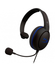 Игровая Гарнитура HyperX Cloud Chat PS4, Проводной аналоговый, Черный/Синий