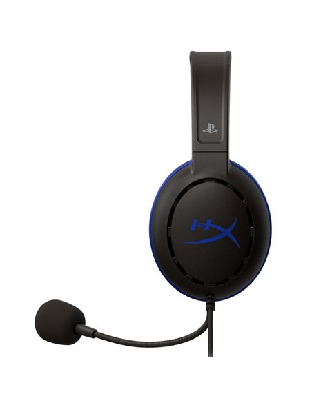 Игровая Гарнитура HyperX Cloud Chat PS4, Проводной аналоговый, Черный/Синий