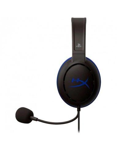 Игровая Гарнитура HyperX Cloud Chat PS4, Проводной аналоговый, Черный/Синий