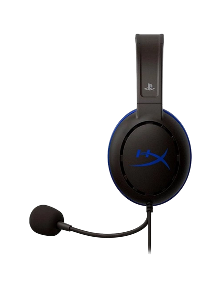 Игровая Гарнитура HyperX Cloud Chat PS4, Проводной аналоговый, Черный/Синий