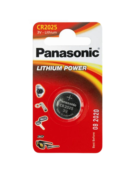 Baterii rotunde Panasonic CR-2025EL, CR2025, 1buc.