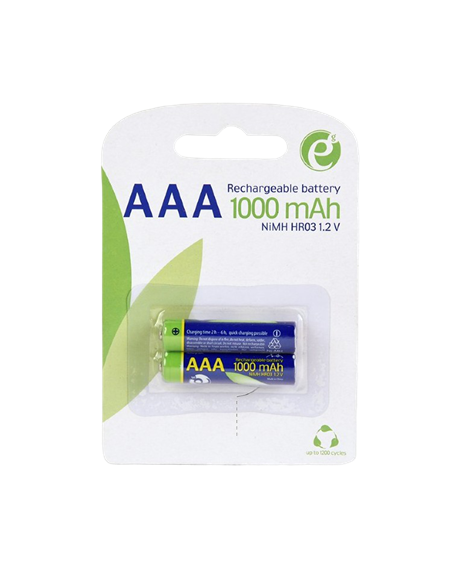 Acumulatori Energenie EG-BA-AAA10-01, AAA, 1000mAh, 2buc.