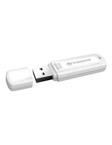 Memorie USB Transcend JetFlash 730, 64GB, Alb