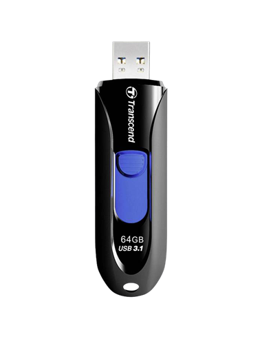 USB Flash накопитель Transcend JetFlash 790, 64Гб, Чёрный