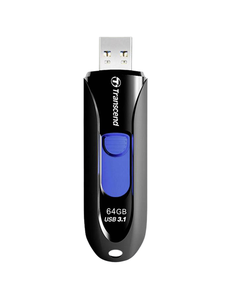 USB Flash накопитель Transcend JetFlash 790, 64Гб, Чёрный