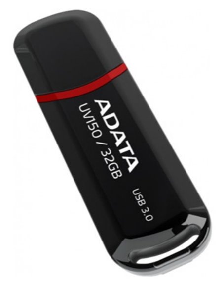 Memorie USB ADATA UV150, 32GB, Negru/Rosu Memorie USB ADATA UV150, 32GB, Negru/Rosu