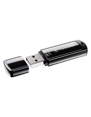 Memorie USB Transcend JetFlash 700, 128GB, Negru