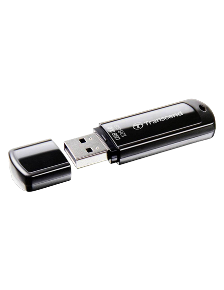 USB Flash накопитель Transcend JetFlash 700, 128Гб, Чёрный