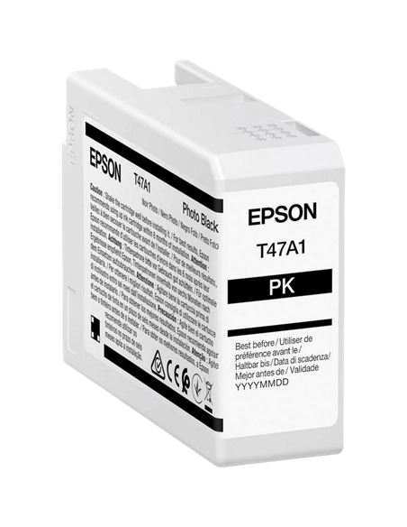 Картридж чернильный Epson T47A1 UltraChrome PRO 10 INK, C13T47A100, Циан
