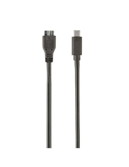 Cablu încărcare și sincronizare Cablexpert CCP-USB3-mBMCM-1M, USB Type-C/micro-USB, 1m, Negru