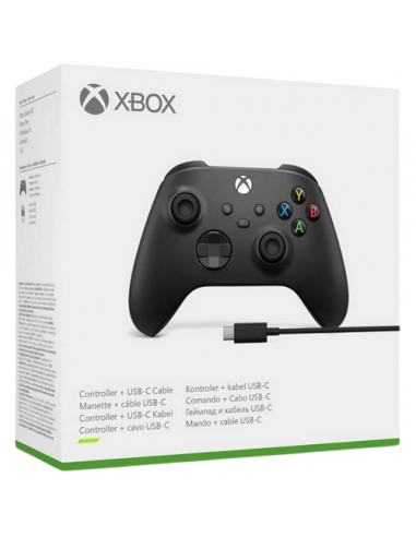 Геймпад Microsoft Xbox, Угольно-чёрный