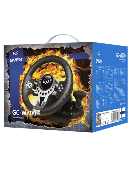 Volan Gaming SVEN GC-W700, Negru Volan Gaming SVEN GC-W700, Negru