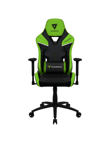 Scaun Gaming ThunderX3 TC5, PU Piele, Negru/Verde