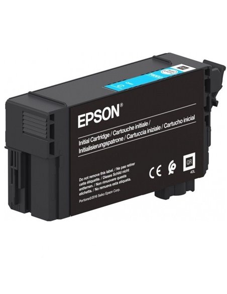 Картридж чернильный Epson T40 UltraChrome XD2, C13T40D240, Циан